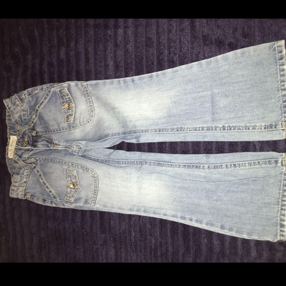 Old Navy girls cargo jeans size 5 - Picture 1 of 5